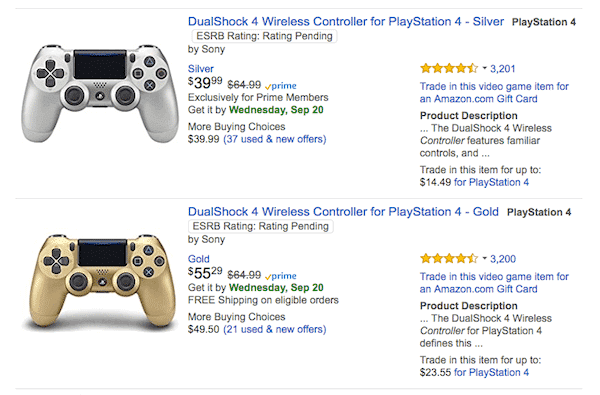 Customised PS4 Controllers For Amazon Affiliate Program
